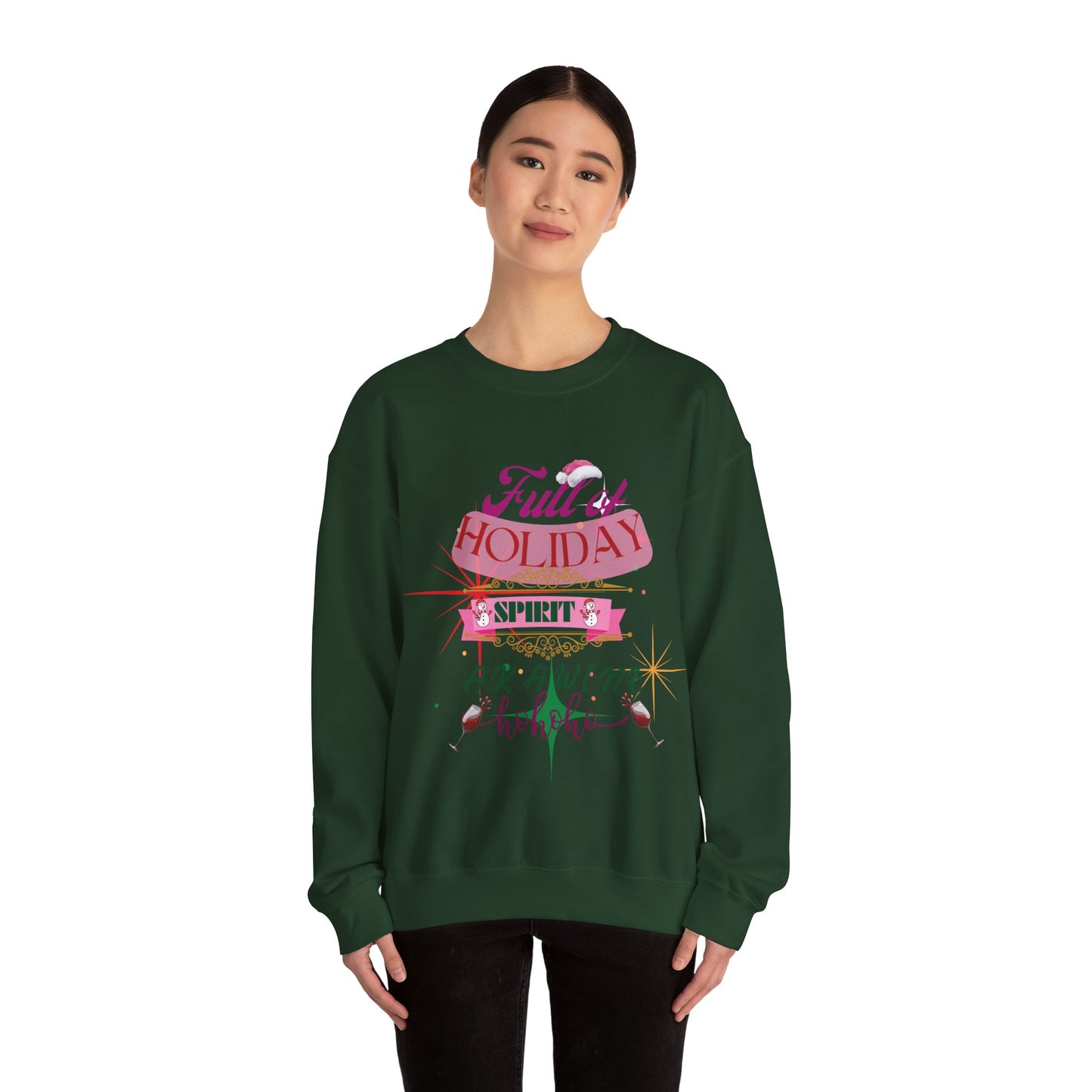 Christmas Holiday SpiritUnisex Sweatshirt.