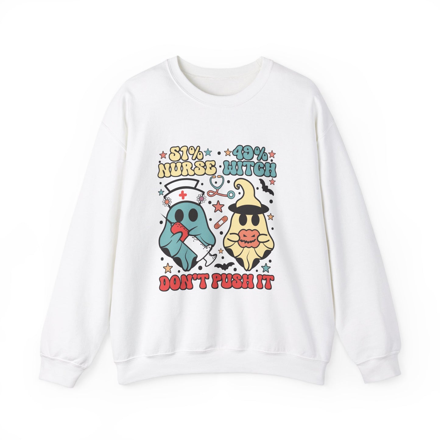 Don't Push It Unisex Heavy Blend™ Crewneck Sweatshirt