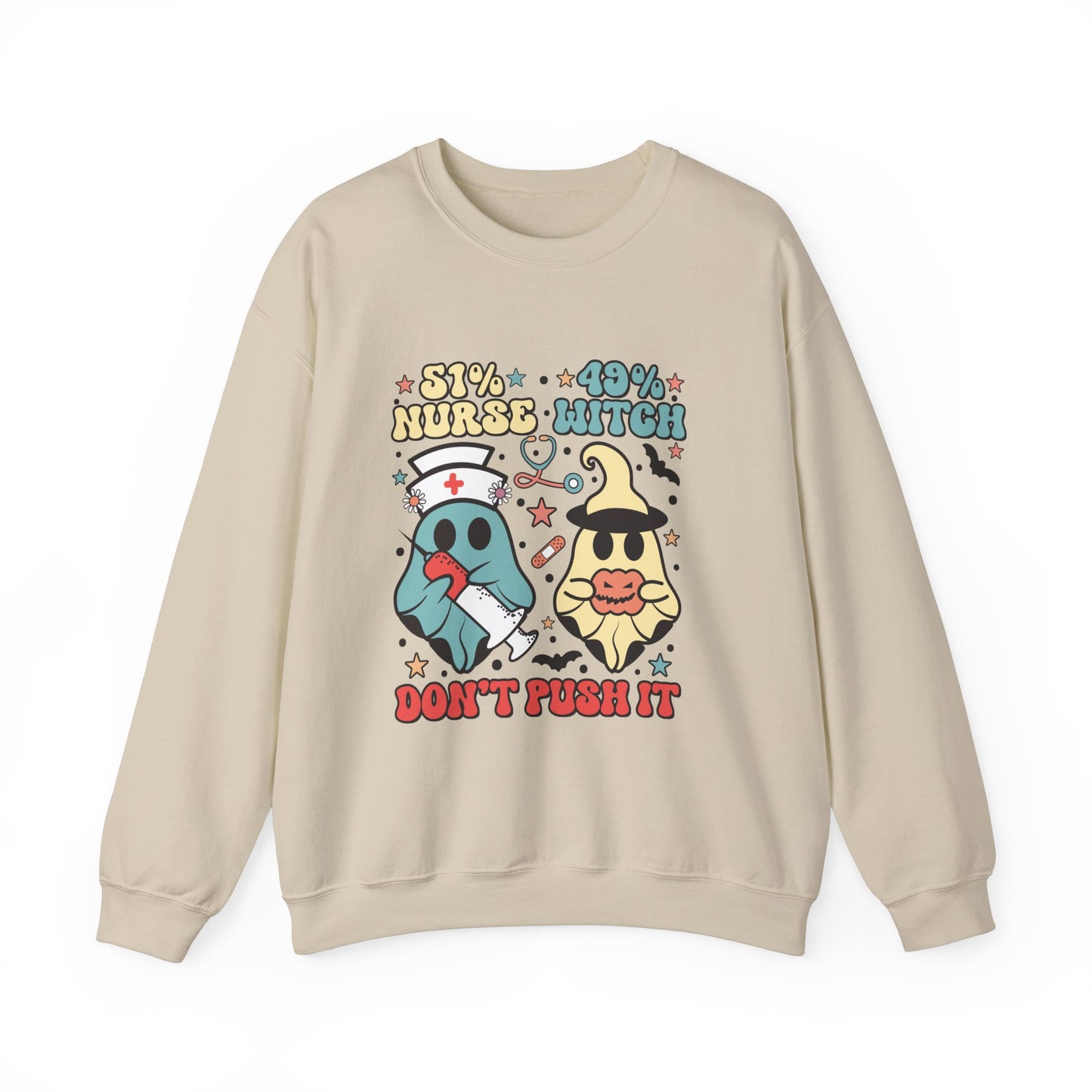 Don't Push It Unisex Heavy Blend™ Crewneck Sweatshirt