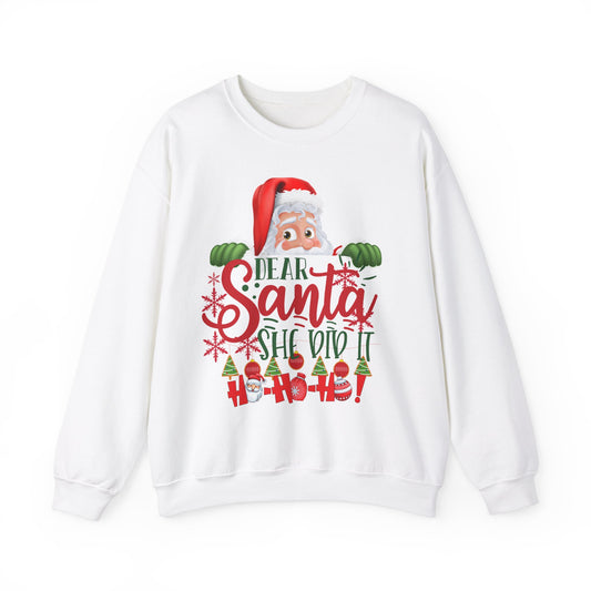 Christmas Holiday Dear Santa Unisex Sweatshirt.