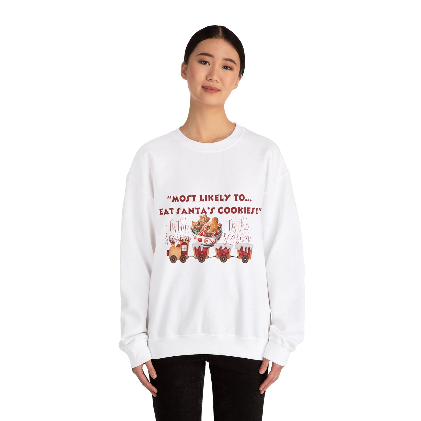 Christmas Holiday Most Likely Unisex Sweatshirt