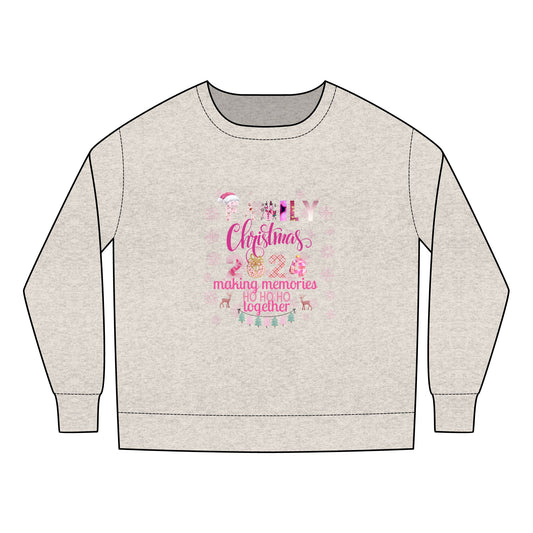 Family Christmas Holiday 2024 Unisex Toddler Sweatshirt