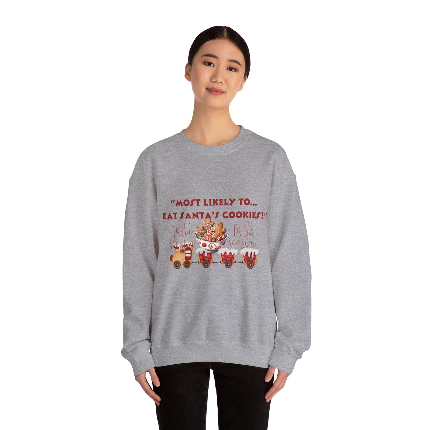 Christmas Holiday Most Likely Unisex Sweatshirt