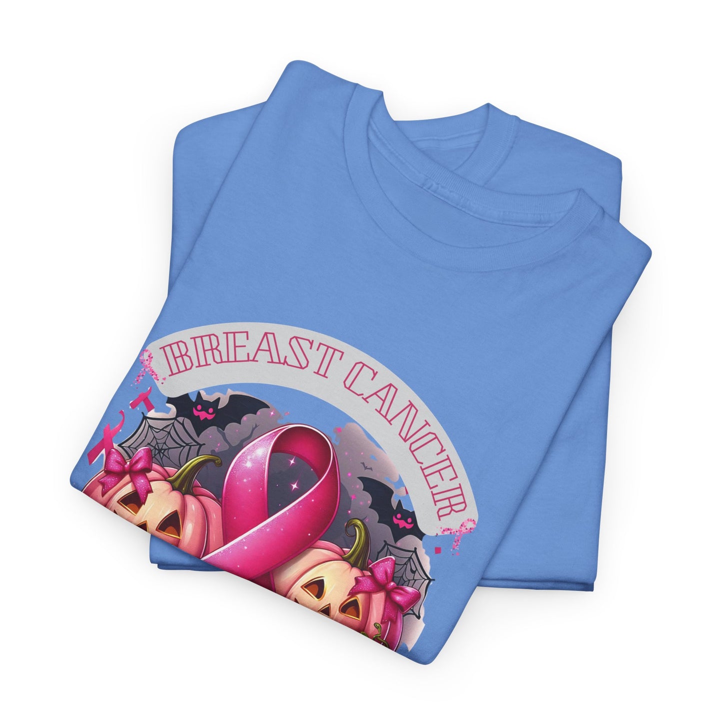 Breast Cancer Boo Sheet Unisex Heavy Cotton Tee