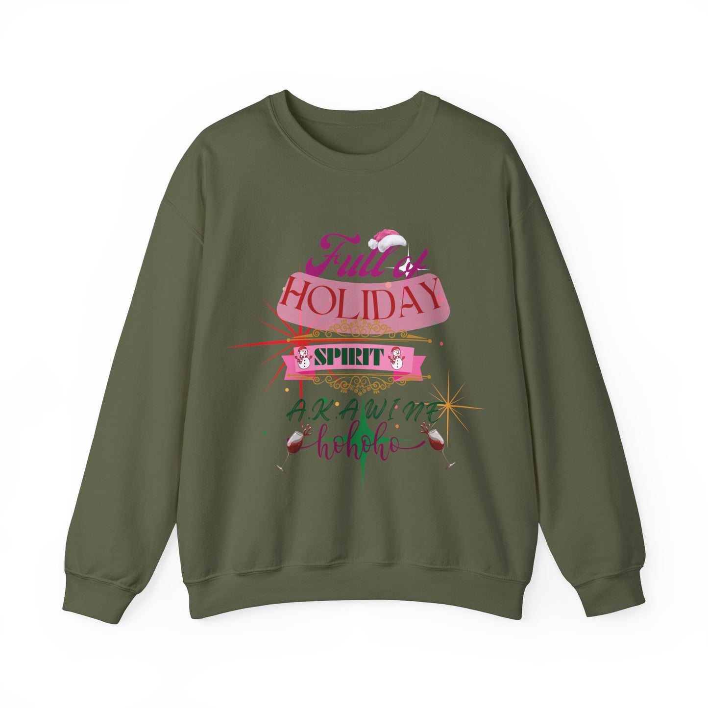 Christmas Holiday SpiritUnisex Sweatshirt.