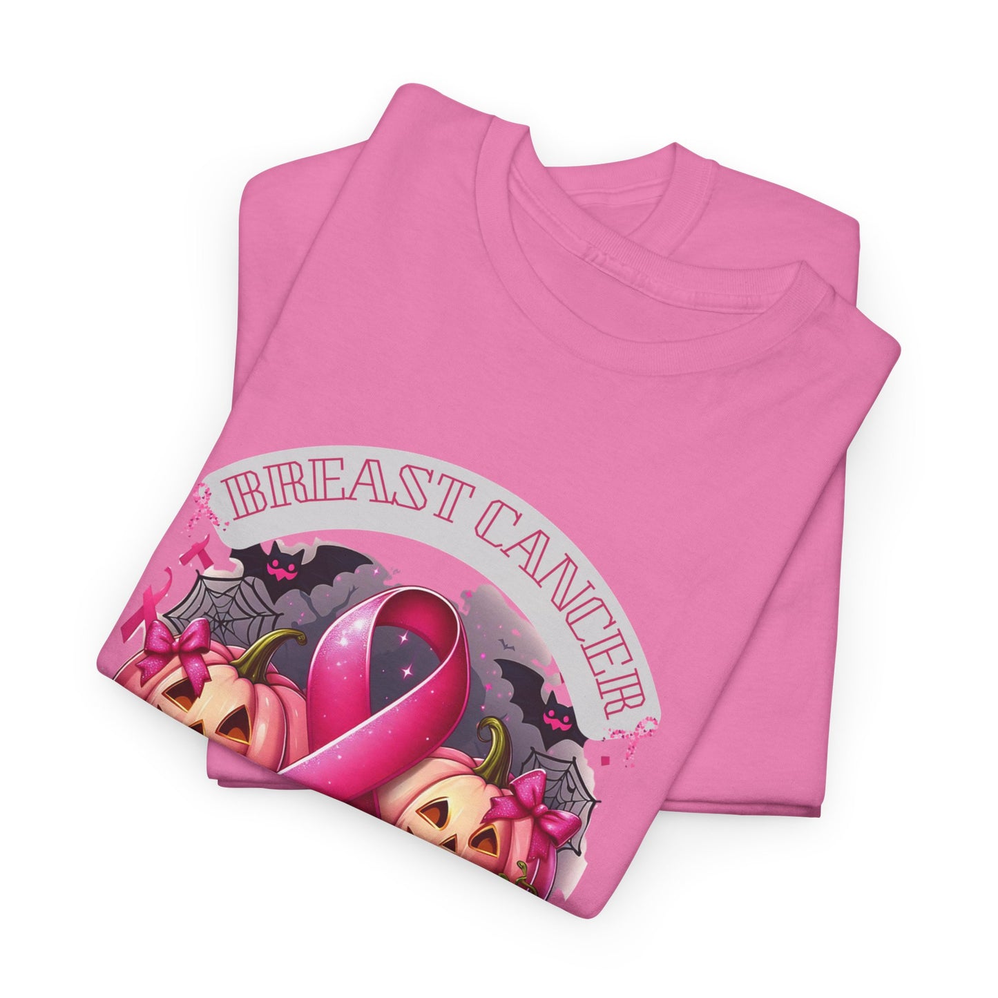 Breast Cancer Boo Sheet Unisex Heavy Cotton Tee