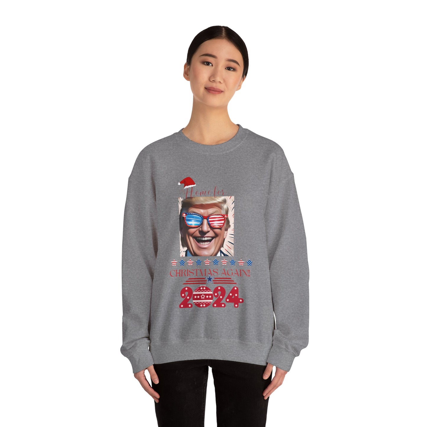 Funny Trump Election Sweatshirt, Chrismas Holiday 2024