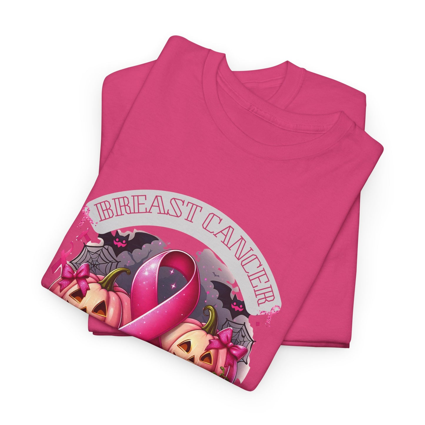 Breast Cancer Boo Sheet Unisex Heavy Cotton Tee