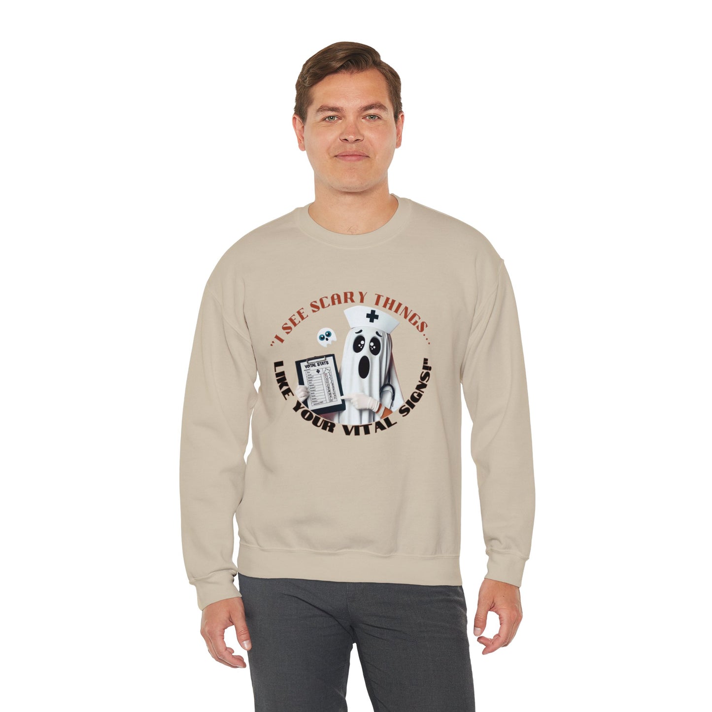 Vital Sign Unisex Heavy Blend™ Crewneck Sweatshirt