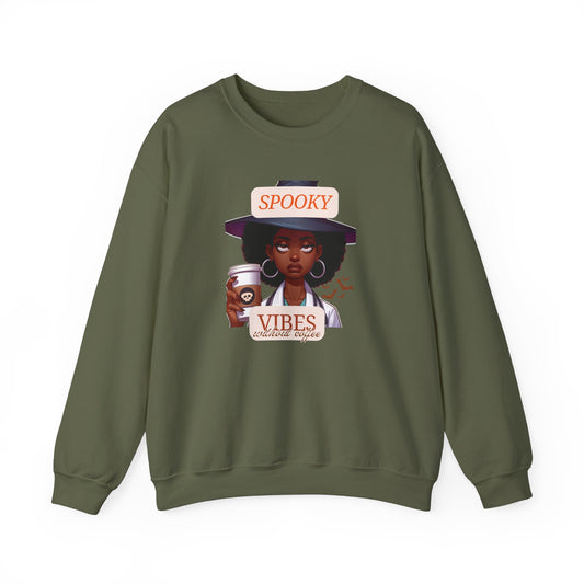 Spooky vibes Unisex Heavy Blend™ Crewneck Sweatshirt