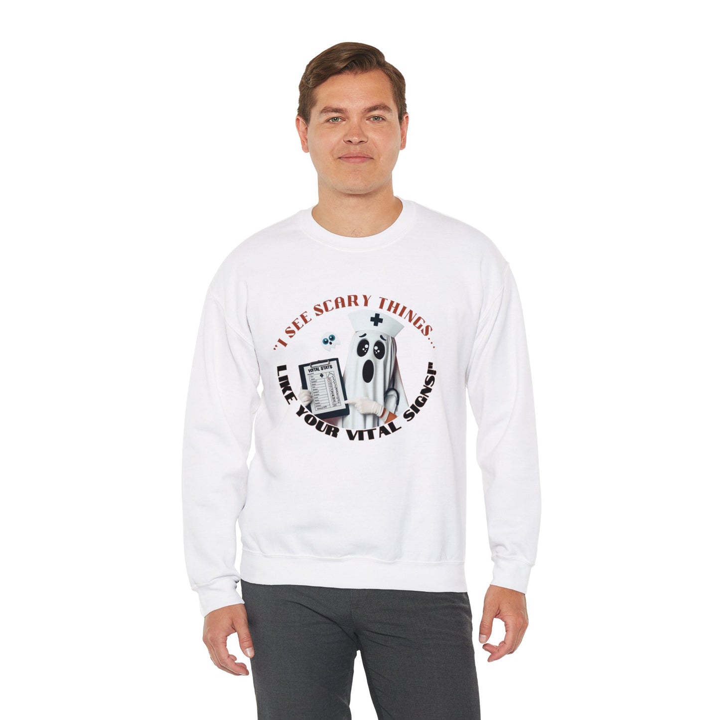 Vital Sign Unisex Heavy Blend™ Crewneck Sweatshirt