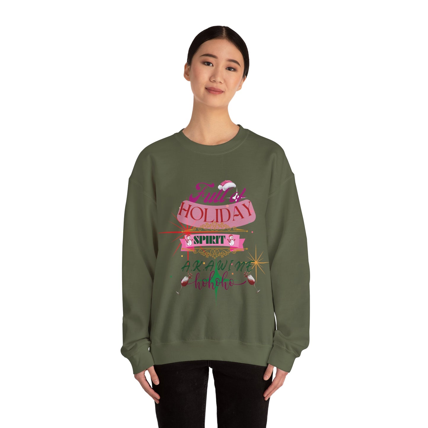 Christmas Holiday SpiritUnisex Sweatshirt.