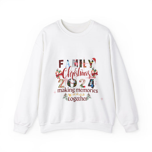 Family Christmas Holiday 2024 Unisex Sweatshirt