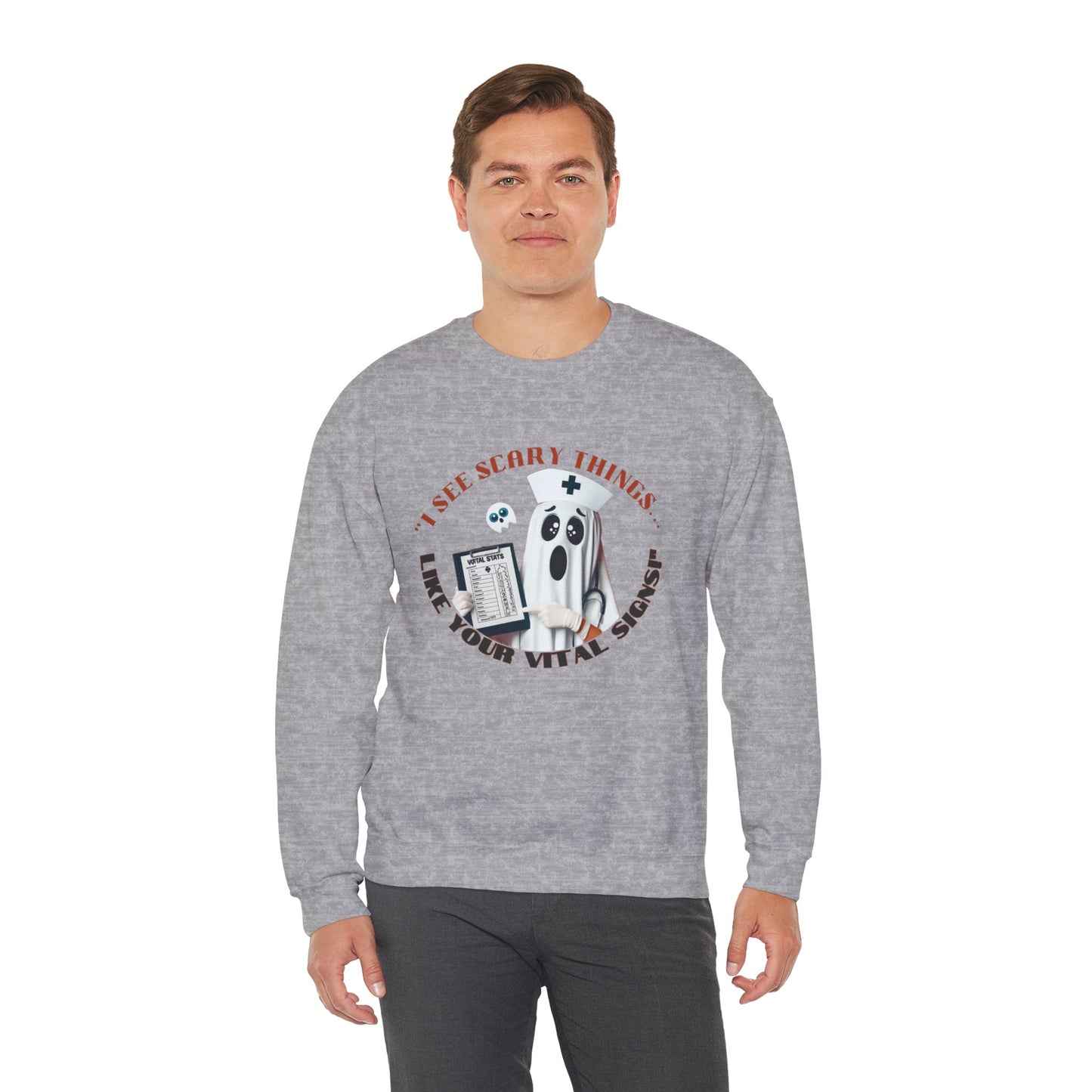 Vital Sign Unisex Heavy Blend™ Crewneck Sweatshirt