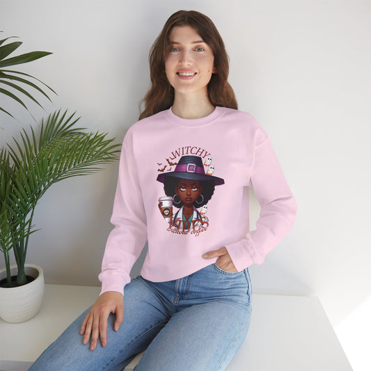 Witchy vibes Unisex Heavy Blend™ Crewneck Sweatshirt