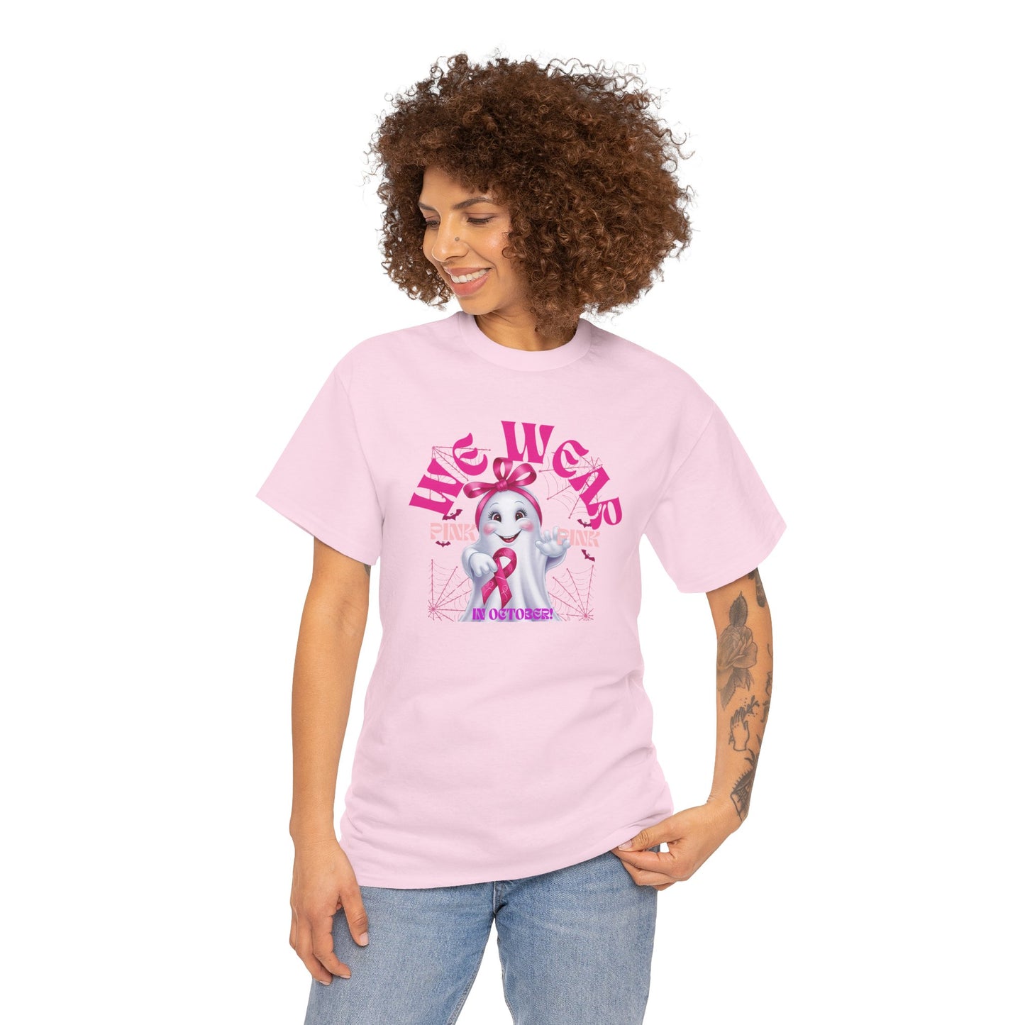 We Wear Pink Unisex Heavy Cotton Tee