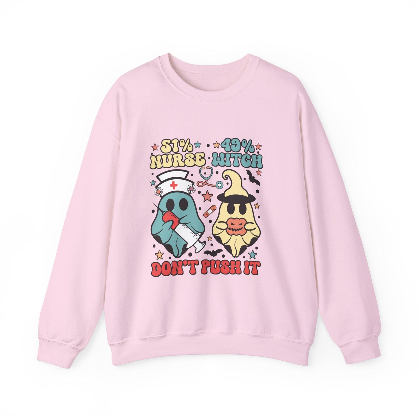 Don't Push It Unisex Heavy Blend™ Crewneck Sweatshirt