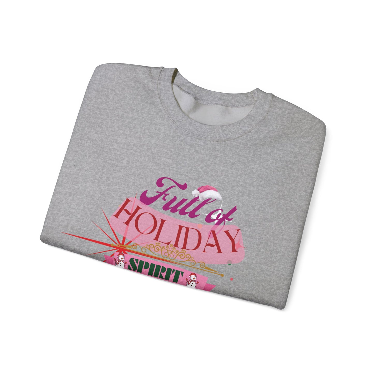 Christmas Holiday SpiritUnisex Sweatshirt.