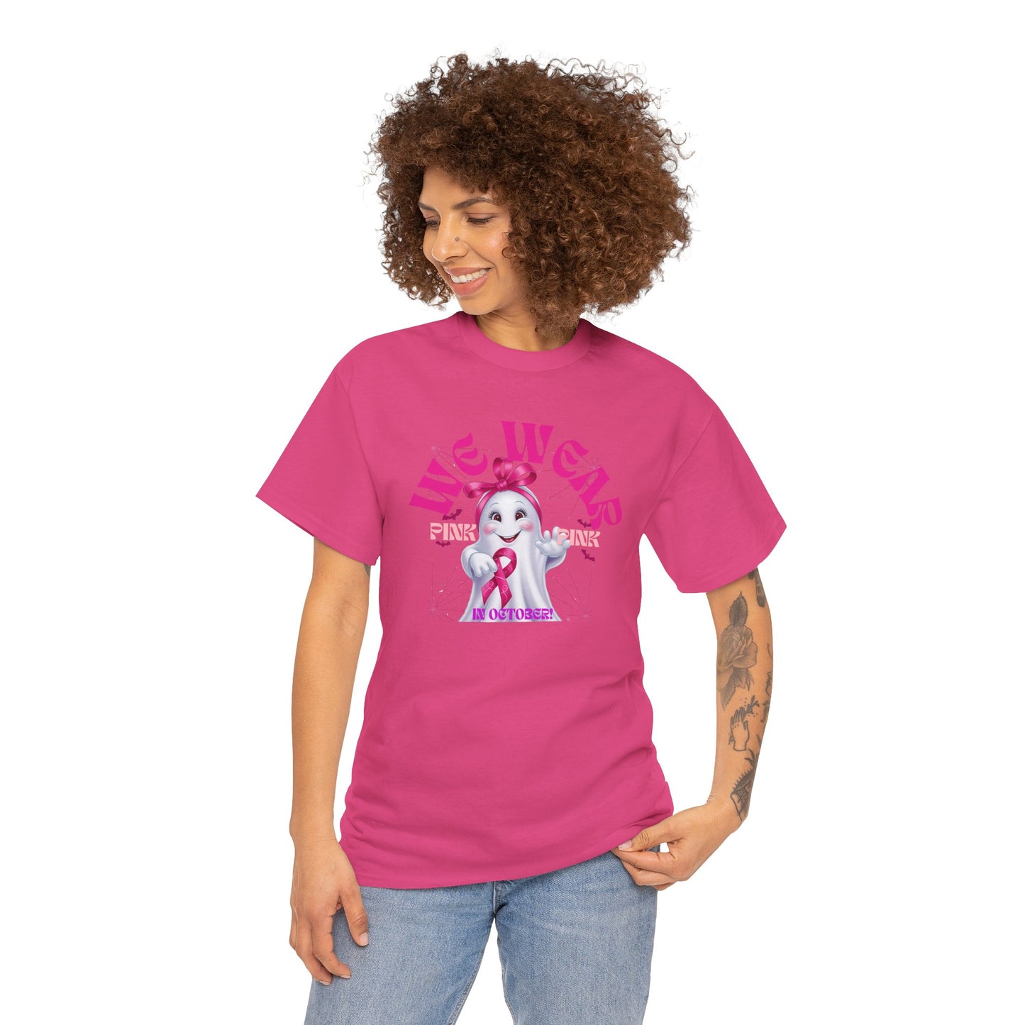 We Wear Pink Unisex Heavy Cotton Tee