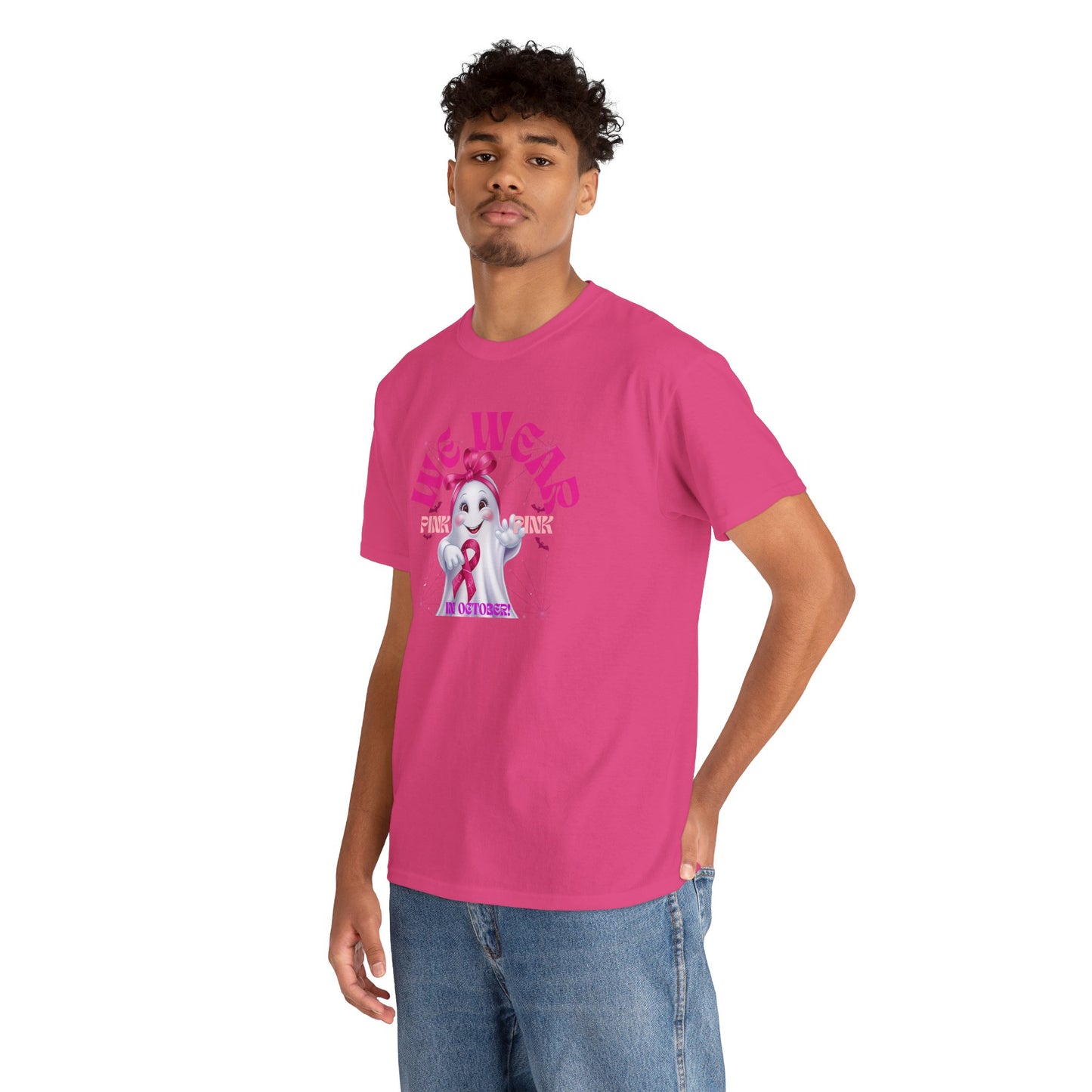 We Wear Pink Unisex Heavy Cotton Tee