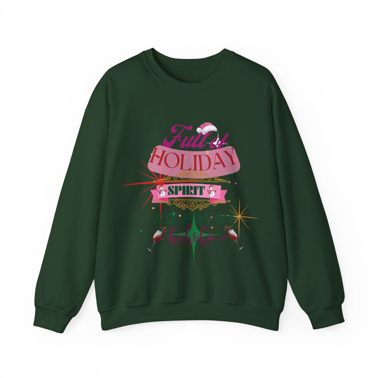 Christmas Holiday SpiritUnisex Sweatshirt.