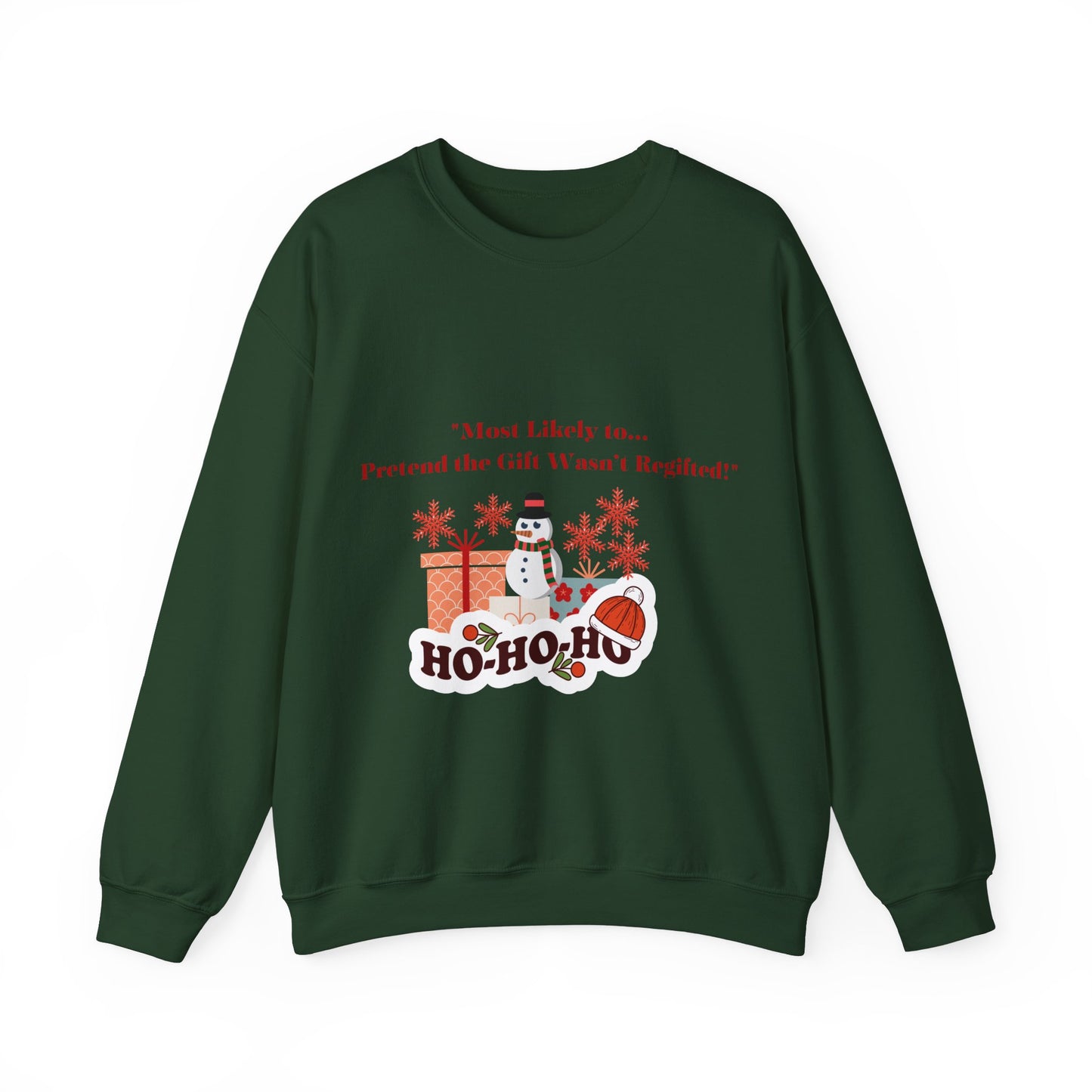 Christmas Holiday Most Likely Unisex Sweatshirt.