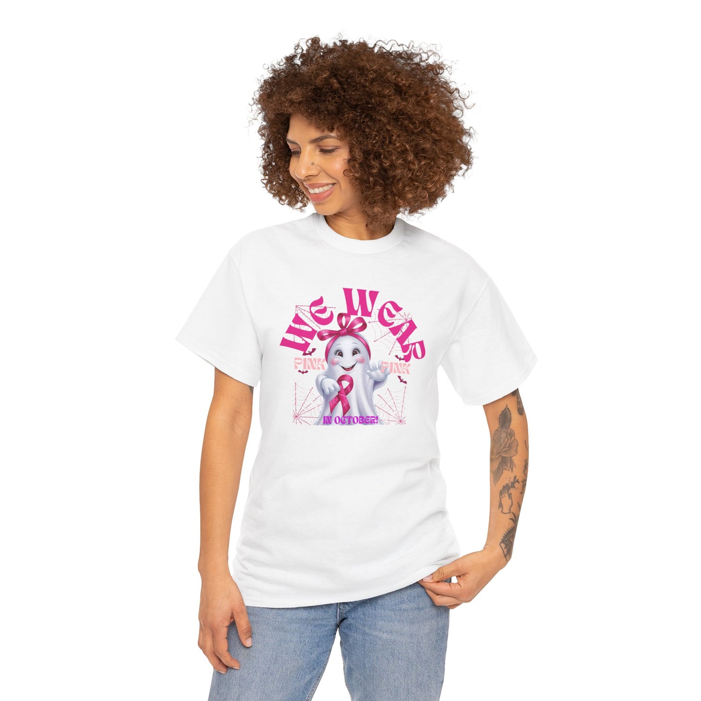 We Wear Pink Unisex Heavy Cotton Tee