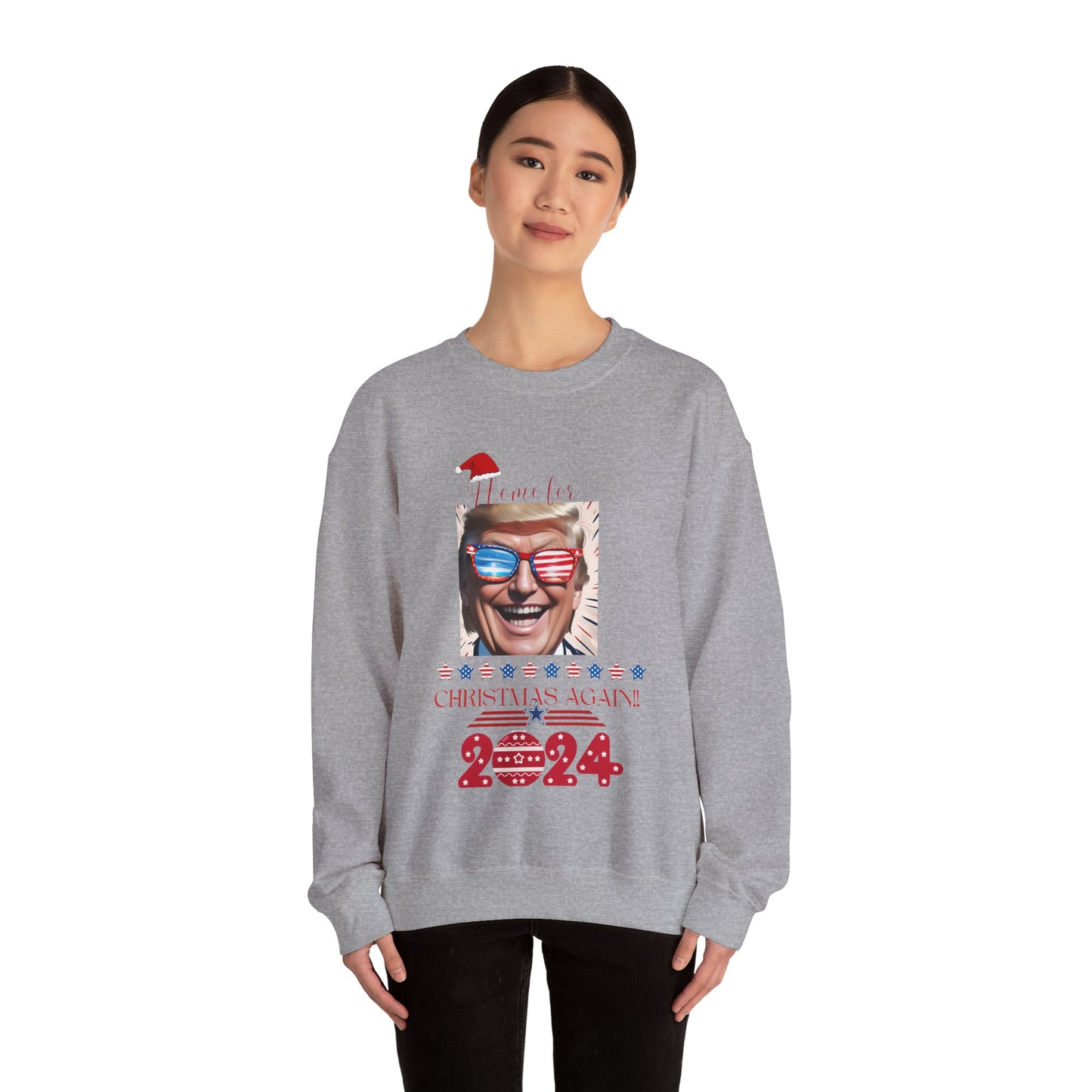 Funny Trump Election Sweatshirt, Chrismas Holiday 2024